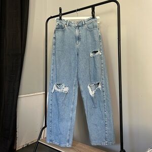 Garage Ample / Baggy Denim Jean Light Wash Size 05 (27W)